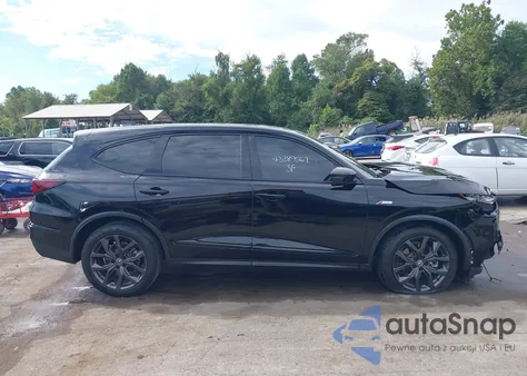 2022 Acura Mdx A-Spec Package z USA, uszkodzony, nr VIN 5J8YE1H03NL022385